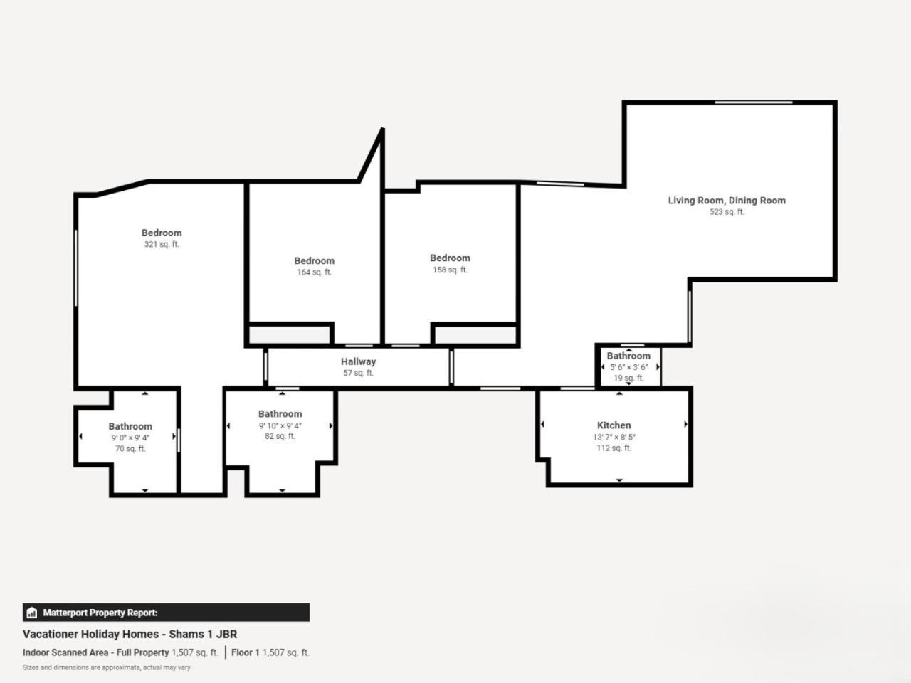 Apartment Shams 1 - Classic Three Bedroom In Jbr Dubai